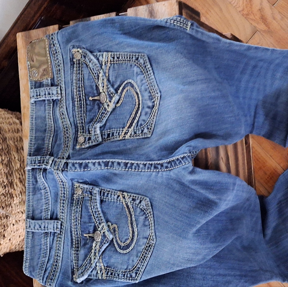 Silver Suk17 surplus jeans. Size 31x31